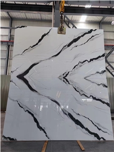 Nano Crystallized Glass Slab Panda White 300X120x1.5Cm
