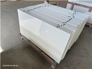 Nano Crystallized Glass Stone Super White Tiles 30.5X61x1cm