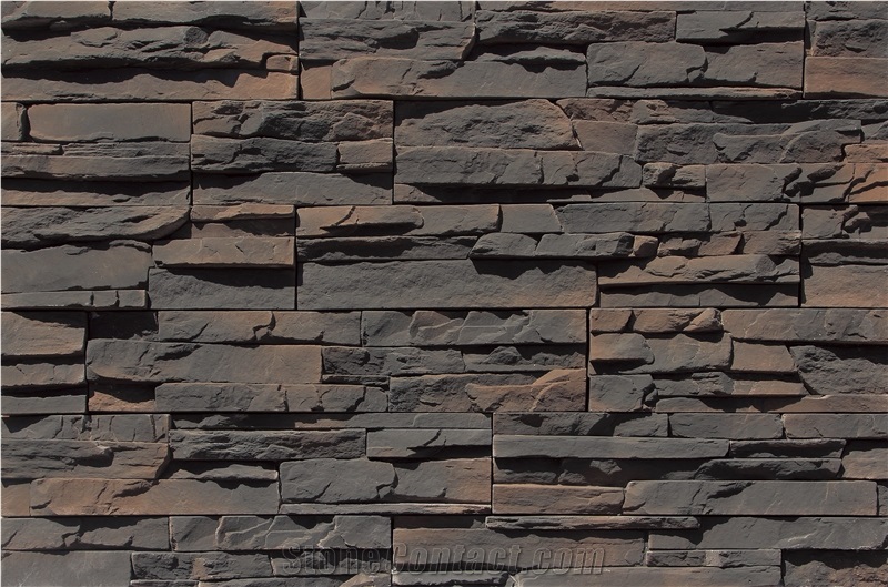 Faux Stone Feature Wall Stacked Stone Veneer