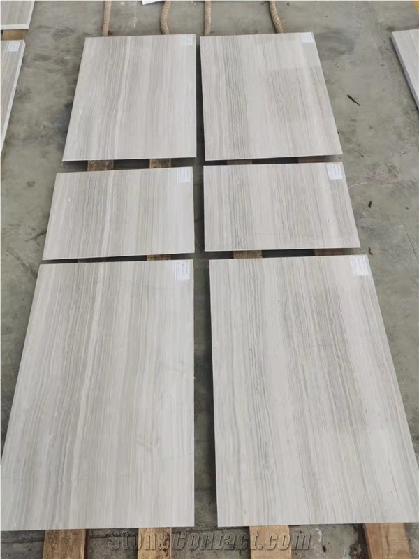 Chenille White Marble Cut-To-Size Wall Tiles