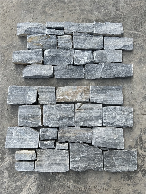 Exterior Facade Cement Slate Stone Veneer Wall Cladding
