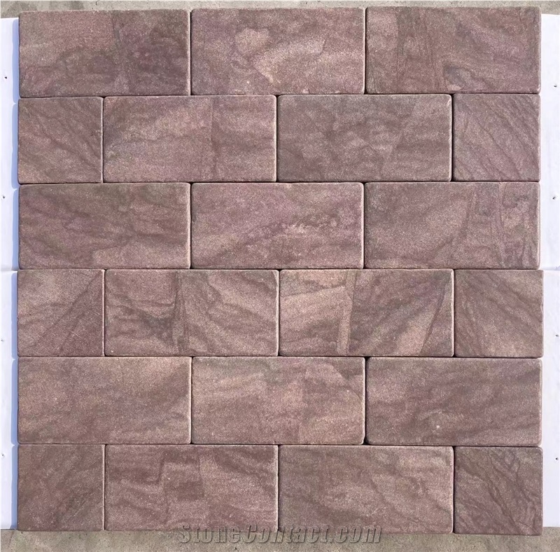 Wenge Sandstone Small Size Tiles