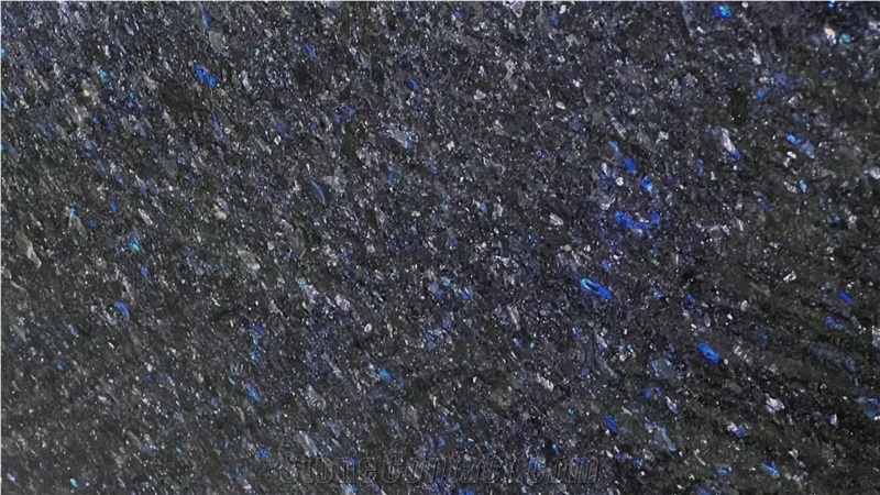 Blue In Night Granite Slabs Polished Floor Wall
