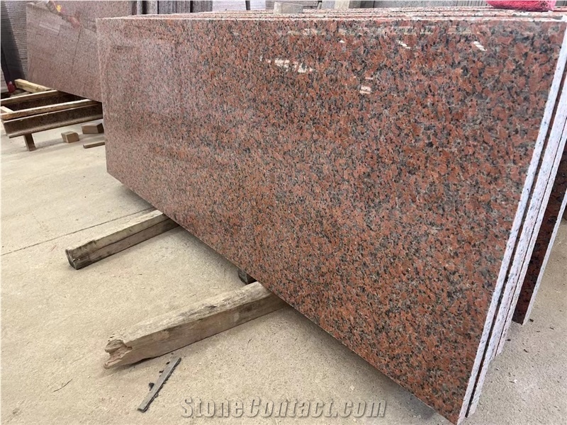 China G562 Maple Red Slab Polished Floor Wall Tiles