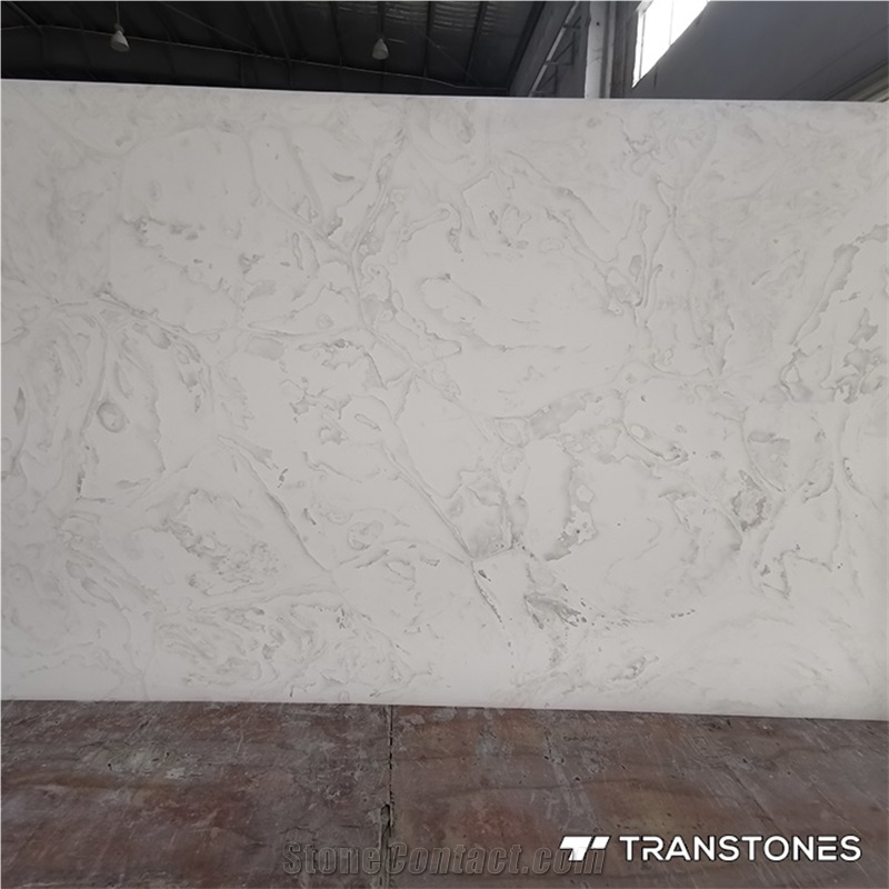 Translucent Stone Wall Panels Backlit White Alabaster Sheet