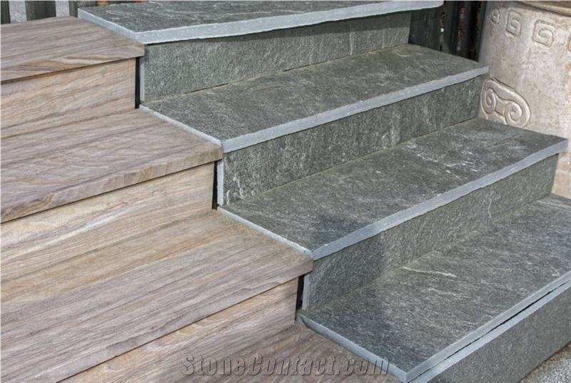 Kavala Grey Slate Stairs & Risers