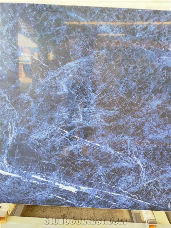 Azul Bahia Granite Textured Sintered Stone Slabs Tile