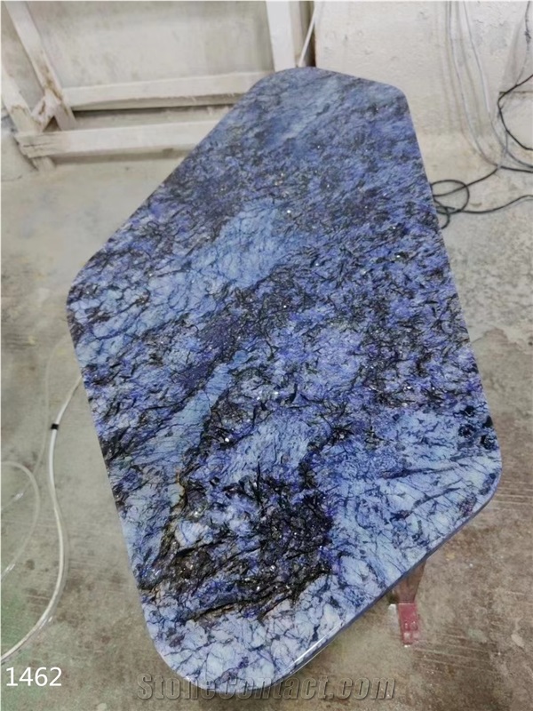 Amazonita Blue Granite Slabs