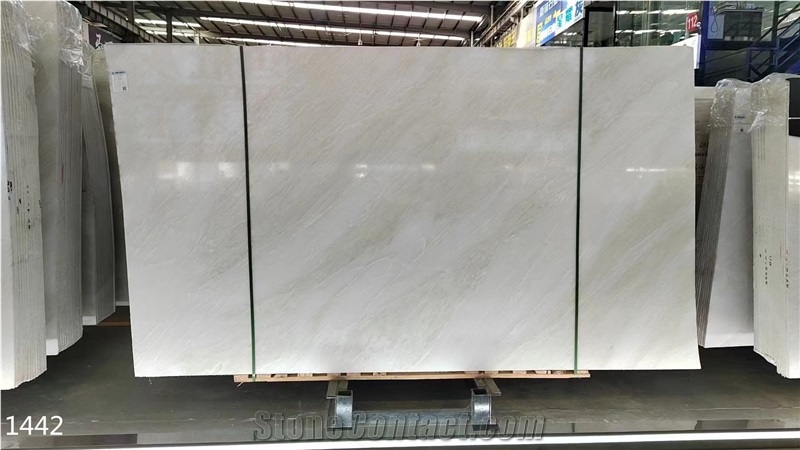 Bianco Milan Marble Slabs White Stone Foor For Home Wall