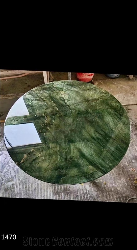 Brazil Green Maestro Quartzite Slabs Bookmatched Wall Tile From China Stonecontact Com