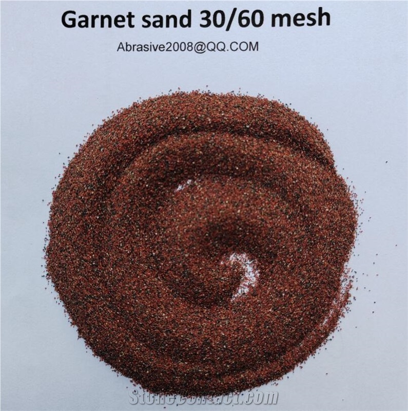 Sandblasting Medium Garnet Sand 30/60 Mesh Sa2.5-3