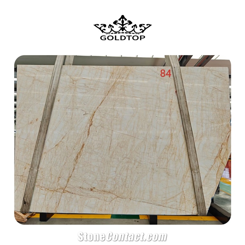 Best Quality Spider Gold Marble Slabs For Floor