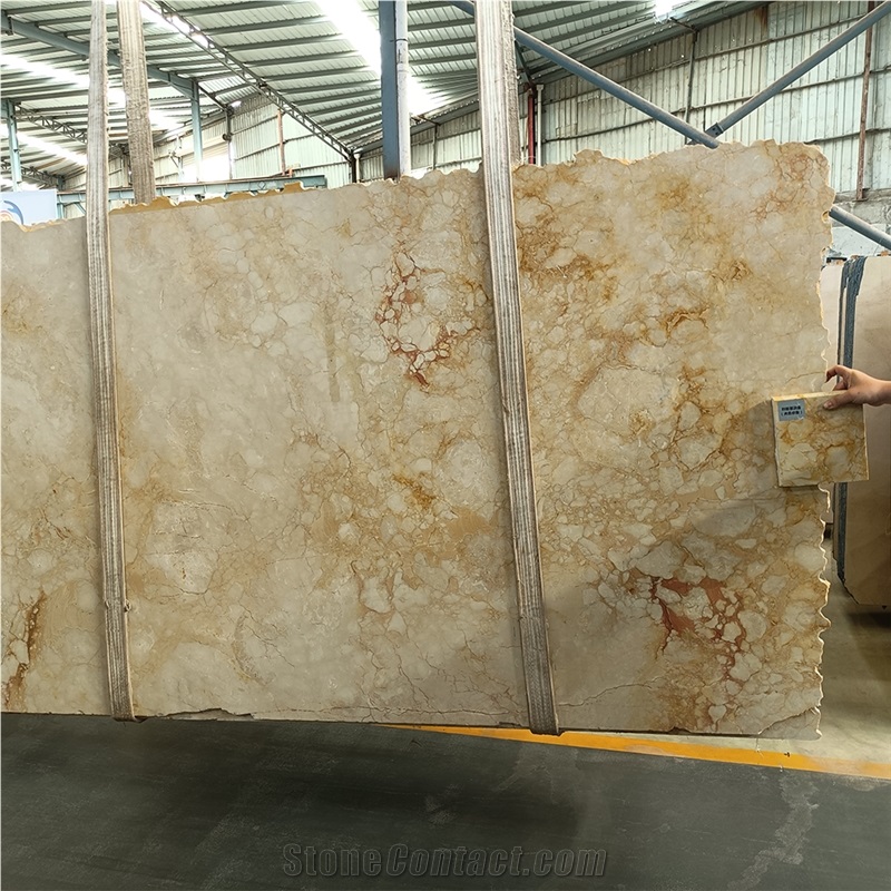 High Quality Royal Amber Marble Slabs For Hotel