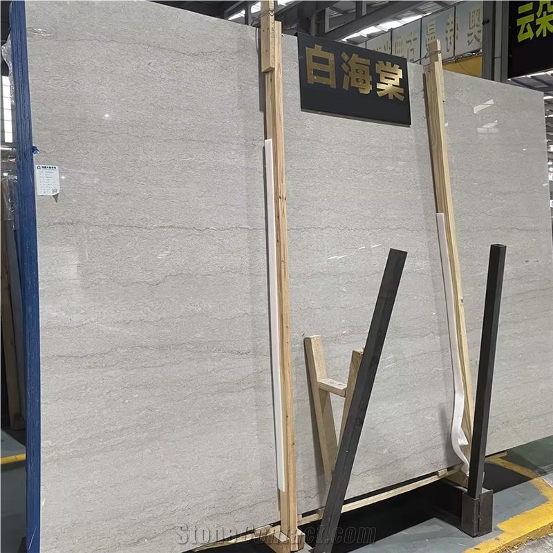 Luxury Begonia White Marble Slabs For Hotel
