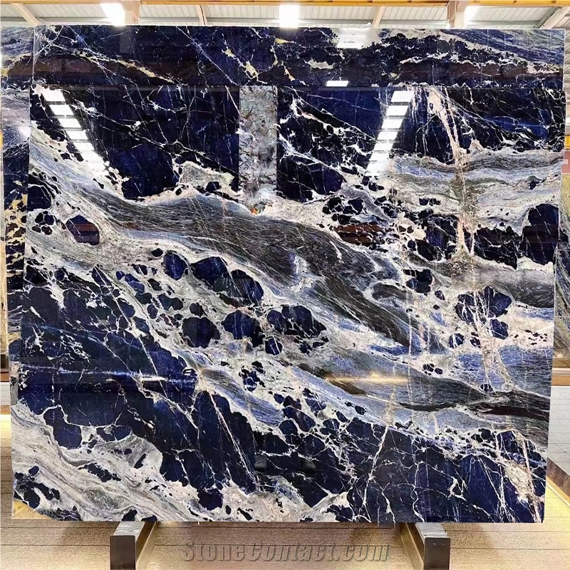 Nice Surface Sodalite Blue Granite Slabs