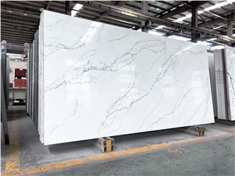 China Wholesale White Quartz Stone Quartz Slabs