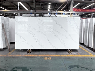 Customizable Engineered Artificial Stone Quartz Slabs