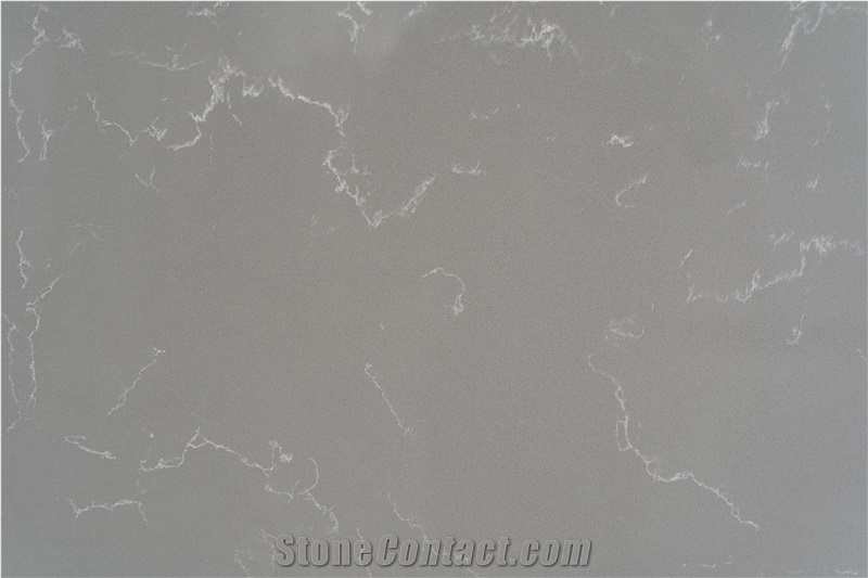 Grey Quartz Carrara With Stylish Design Quartz Slabs