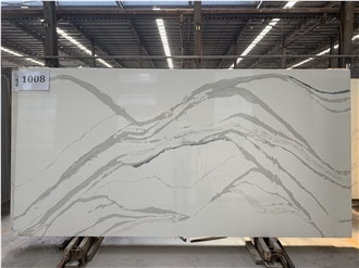 Mountain River Design Quartz Artificial Calacatta