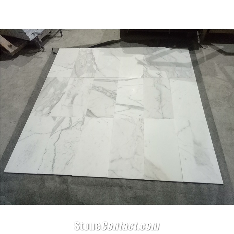 Calacatta Marble Floor Tile Natural Stone Marble Slab Tile