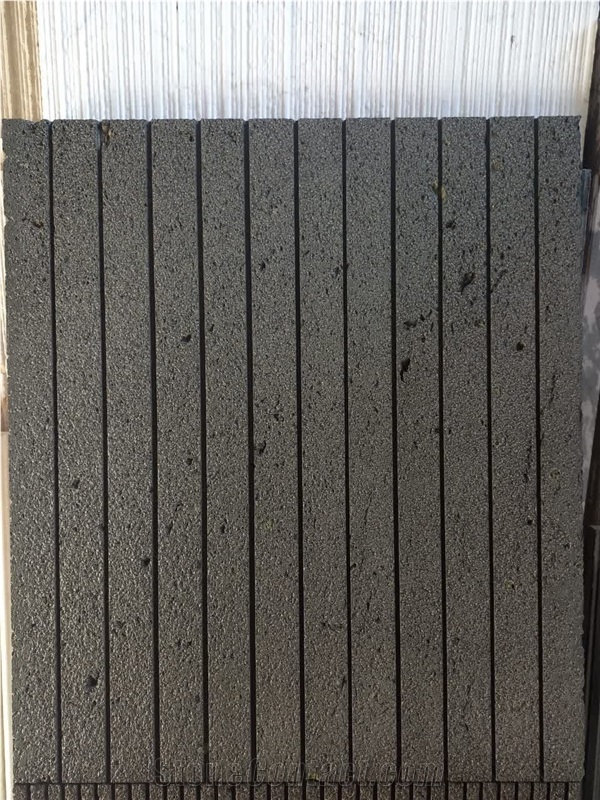 Black Basalt Tiles - Lava Stone Tiles