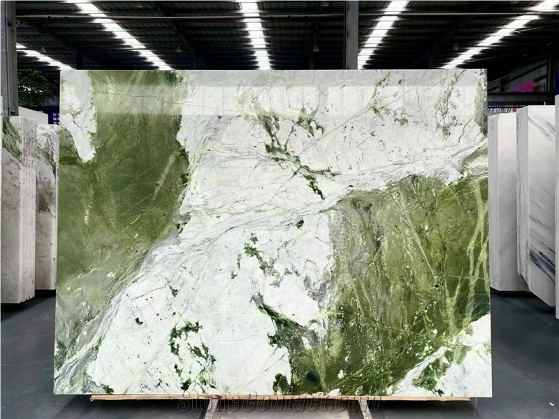 Glacier Green Athens Jade Marble Slab Tiles