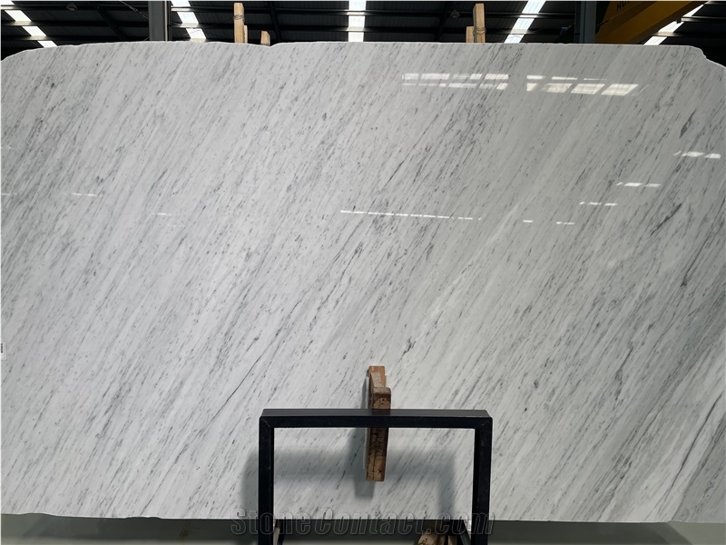 Italy Carrara White Marble Slab Tiles