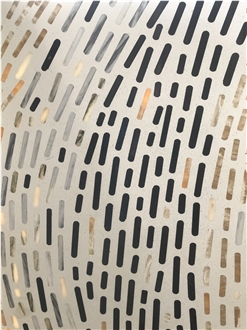 Light Transmitting Terrazzo Transparent Terrazzo  Slabs Tile