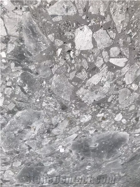 Grey Conglomerate Polished/Rough Slabs & Tiles