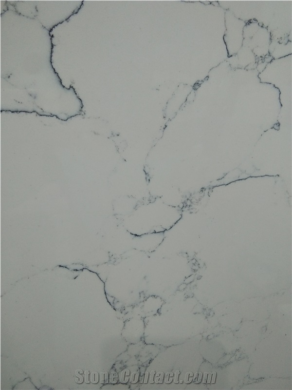 Fatiya Artificial Marble Flash White Interior Decoration