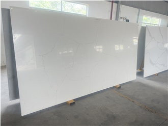 Vietnam Factory Calacatta Vein Calacatta Quartz Slabs
