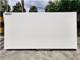 Vietnam Pure White Artificial Quartz Slabs 3200*1600Mm