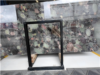 Polished Four Season Green Granite Slabs