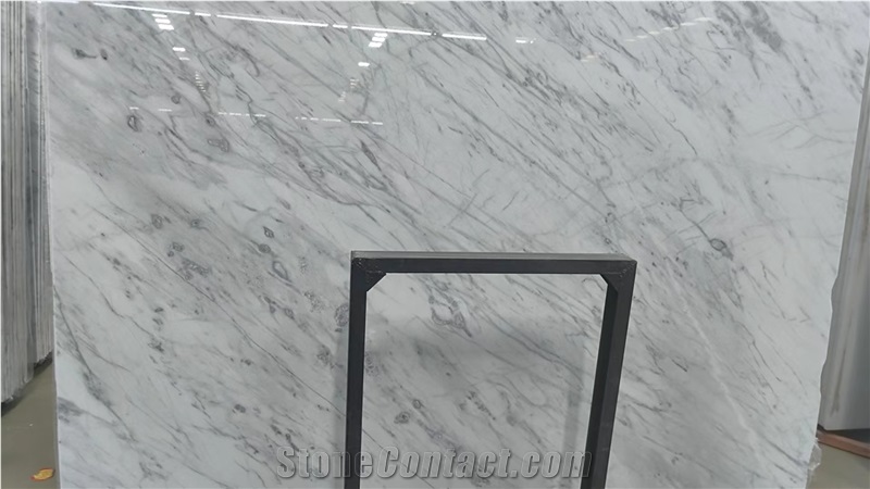Very Cheap Guangxi White Marble Slabs