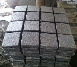 G684 Basalt Cobble Paving Basalt Pattern