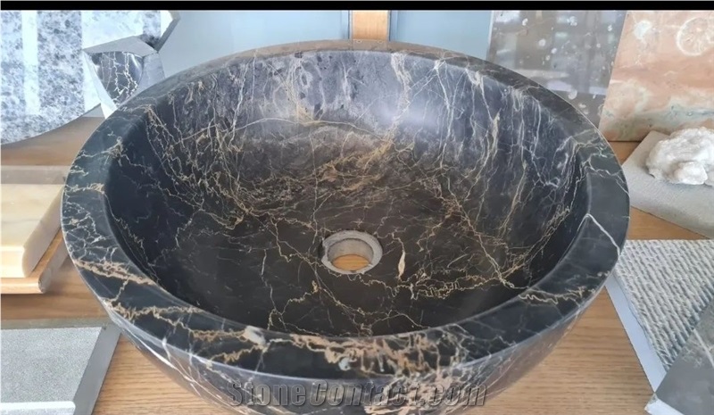 Portoro Marble Wash Basin