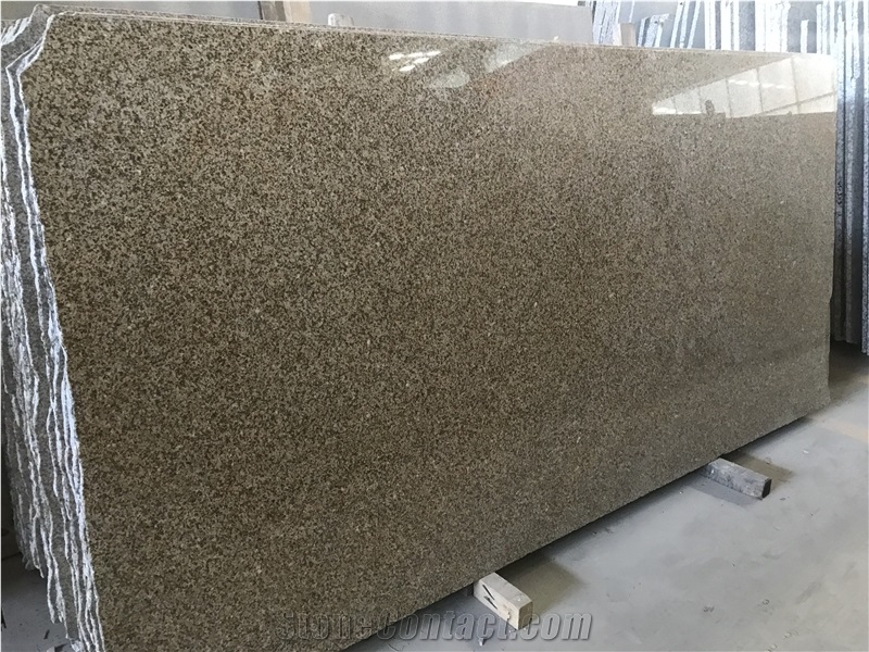 G350 Shandong Rust Yellow Granite Slabs Tile