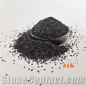 Black Corundum Black Fused Alumina Sand