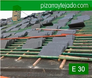 Pizarra De Leon Slate Rectangular Roofing Tiles