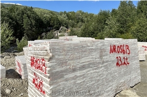 Norwegian Rose Marble Blocks
