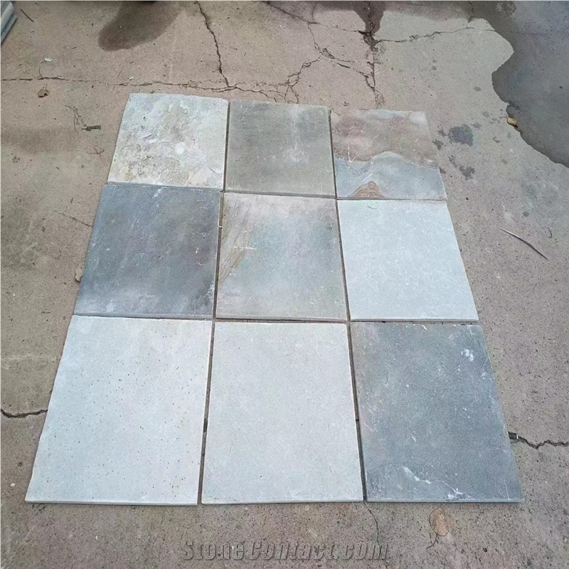 Natural Green Slate Floor Tiles