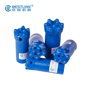 R28 Top Hammer Rock Drilling Thread Button Bit For Mining