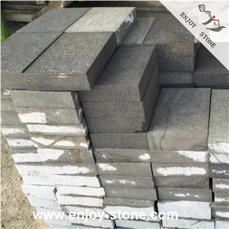 Bush Hammered Pavement Basalt Stone