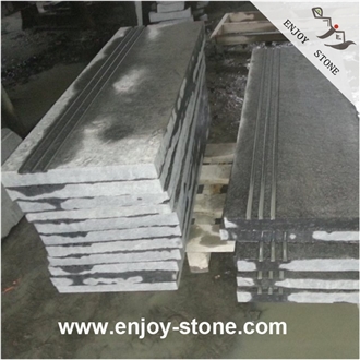 G684 Black Pearl Granite Stair Treads