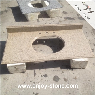 Yellow Rustic Granite Vanity Tops