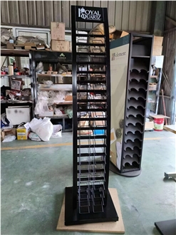 SRL017 SQ Metal Tile Display Racks