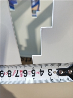 SRT803 -- Metal Quartz Stone Table Exhibition Stand