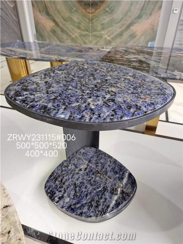 Brazil Cloisonne Quartzite Polished Restaurant Table Tops