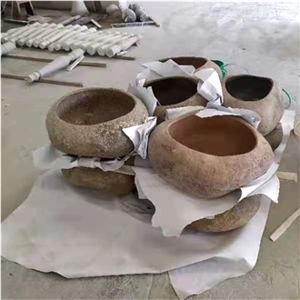 Granite Stone Home Garden Home Decorative Pots