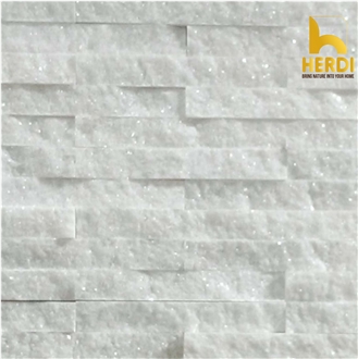 White Marble Split Wall Stone